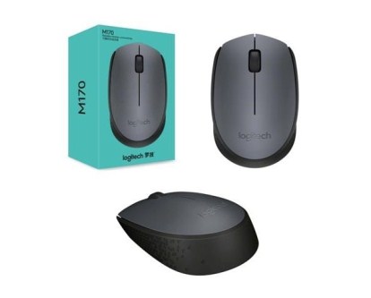 Logitech Mouse Wireless M170 Grey 910-004642 უკაბელო მაუსი